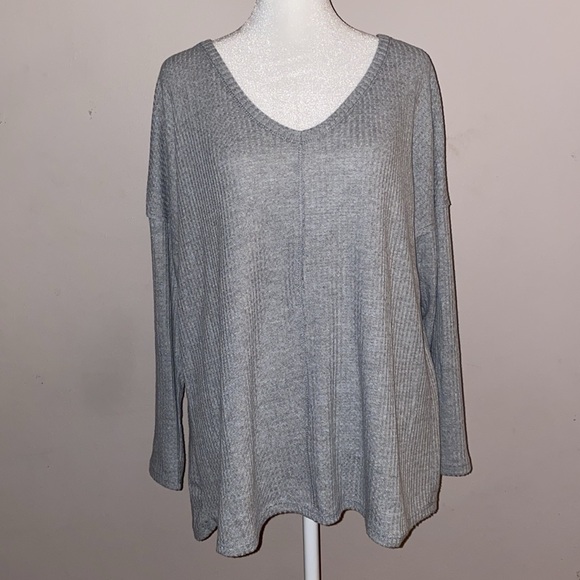 Bibi Waffle Knit Long Sleeve Shirts - Set of 2 - Picture 5 of 16